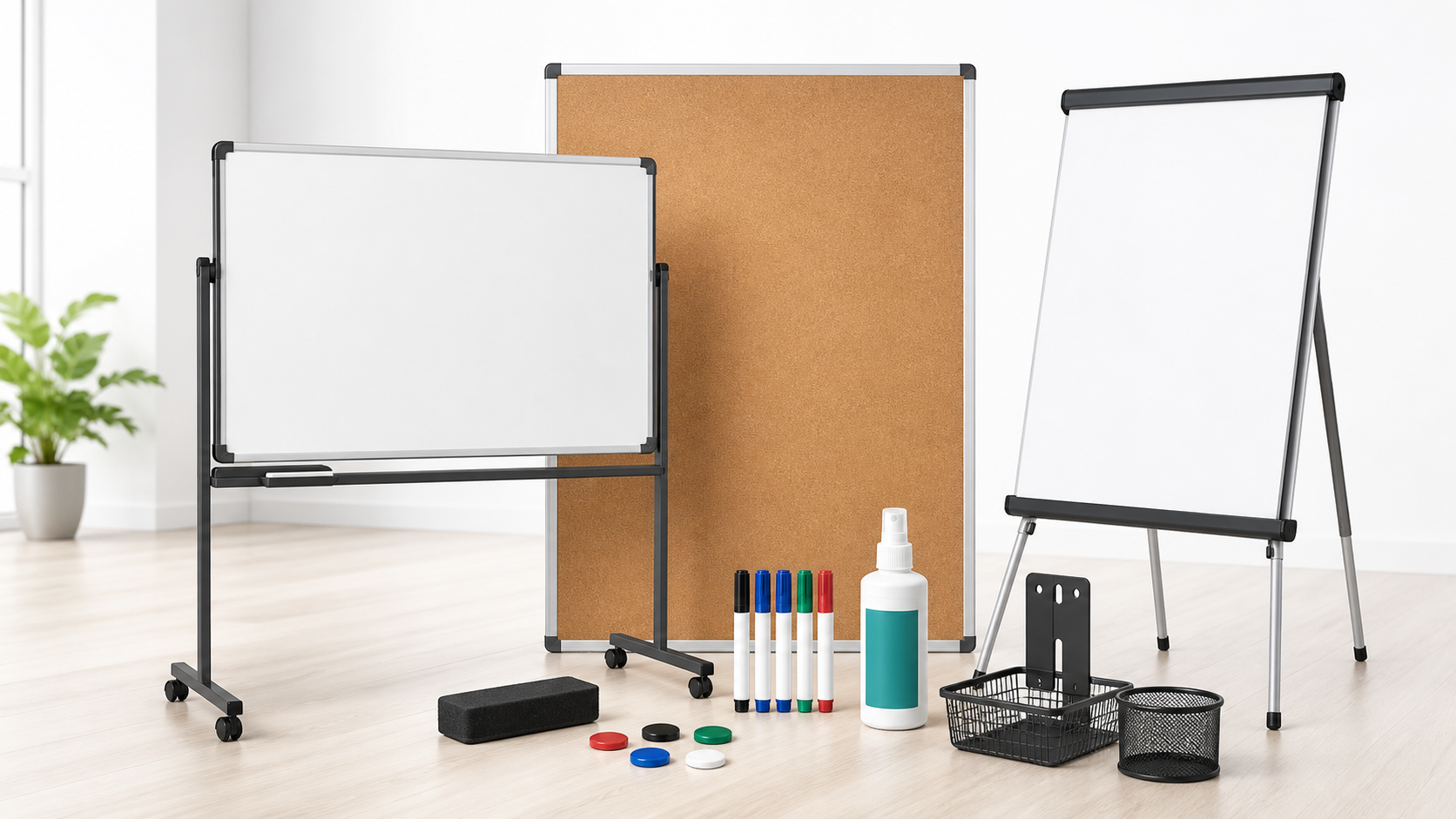 Whiteboards and display items