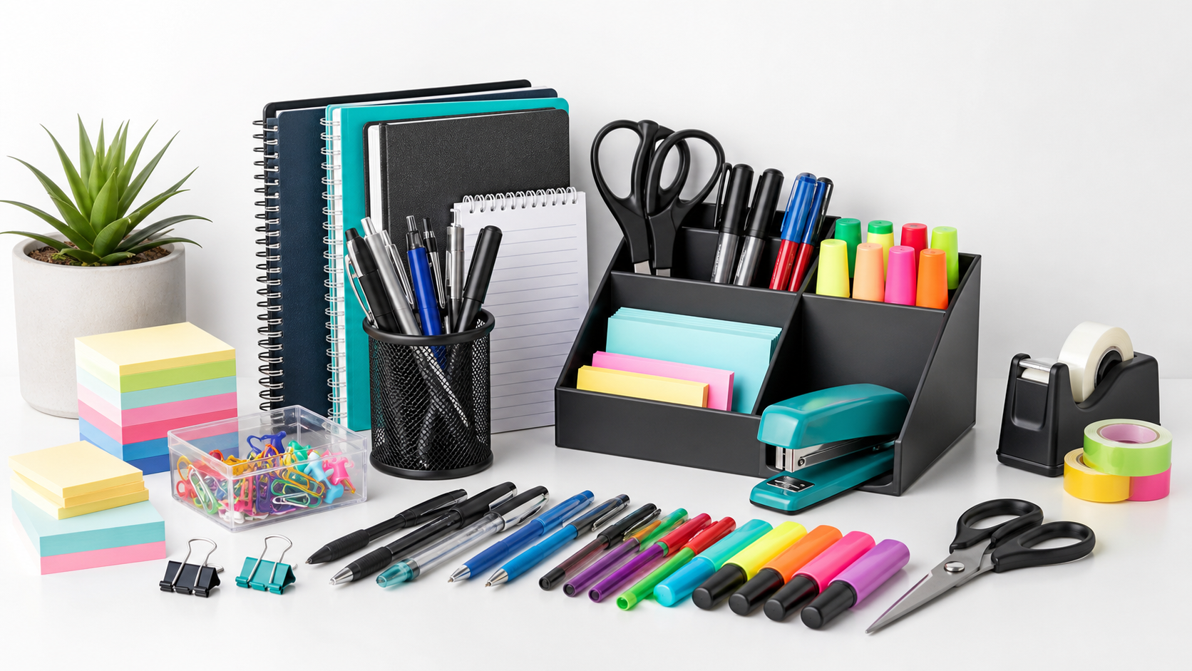 Office stationery and writing supplies